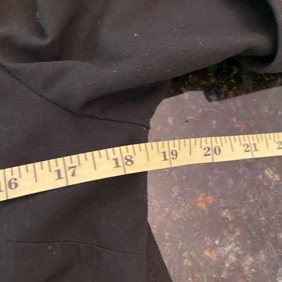 *Michael Kors* Classic Black Silver Hardware  Zip Shirtdress Sz M - Picture 8 of 9